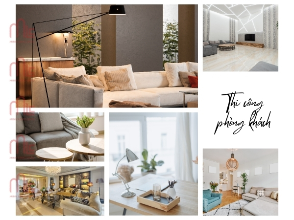 Đơn Vị Thi Công Nội Thất Phòng Khách Hòa Vang Uy Tín
