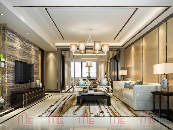 Đơn Vị Thi Công Nội Thất Phòng Khách Hội An Tây Uy Tín