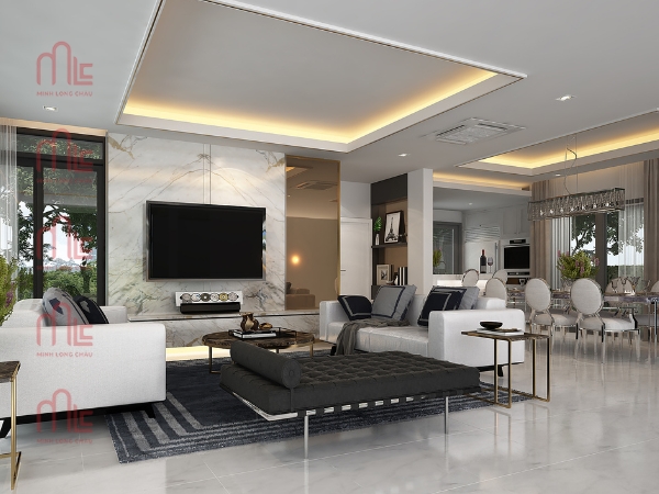 Đơn Vị Thi Công Nội Thất Phòng Khách Tam Kỳ Uy Tín